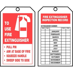 ACCUFORM SIGNS TAR732 Inspection Tag Roll 6-1/4 x 3 - Pack Of 250 | AD4TNY 43Z237