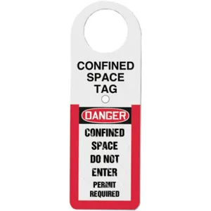 ACCUFORM SIGNS TSS813 Status Alert Tag Holder 12 x 4-1/2 | AD4TPR 43Z254