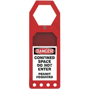 ACCUFORM SIGNS TSS912 Secure Status Tag Holder 10 x 3-1/2 | AD4TPK 43Z248