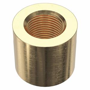 ACCURATE MANUFACTURED PRODUCTS GROUP Z0127 Panel Nut, Round, 3/8-32 Thread Size, Plain, Brass, 2Pk | AA9YKX 1JLK7