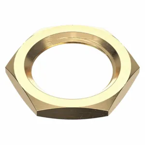 ACCURATE MANUFACTURED PRODUCTS GROUP Z0210 Hex Panel Nut, 15/32-32 Thread Size, Plain, Brass, 2Pk | AA9YMZ 1JLU1