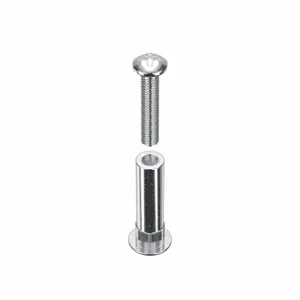 ACCURATE MANUFACTURED PRODUCTS GROUP Z5000 Architect Bolt, 10-32 Size | AE4PHB 5MB42