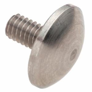 ACCURATE MANUFACTURED PRODUCTS GROUP Z9355SS Button Contact, 3/8 Inch, SS 4-48 Threads, #4-48 Stem Thread Size | CN8KPU 44XH04