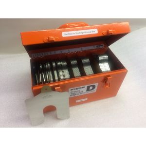 ACCUSHIM D-MINI KIT Mini-Unterlegscheiben-Kit, 5 x 5 Zoll Größe, 130 Teile, Edelstahl | CE8ENW
