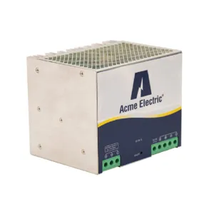 ACME ELECTRIC DM12420 Power Supply, DIN Rail, Single Phase, 480W, 24V | BC7PPB