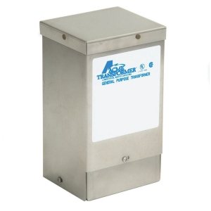 ACME ELECTRIC T253007SS Distribution Transformer, Low Voltage, Single Phase, 0.25kVA, 316 Stainless Steel | BC8NEB