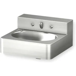 ACORN 1652-1-BP-04-M Penal Bathroom Sink Stainless Steel Wall | AA9ZHW 1JZL7