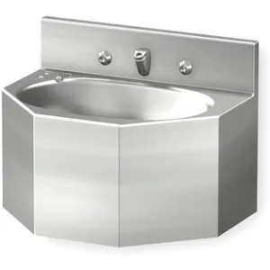 ACORN 1657-1-BP-04-M Penal Bathroom Sink Wall 12-1/2 Inch Width | AA9ZHV 1JZL6