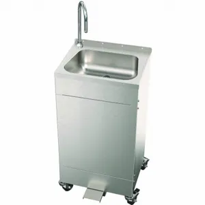 ACORN EPS1010-F11 Portable Hand Washing Station, Single Foot Pedal, 0.5 gpm Flow Rate | CJ3AUU 60JC29