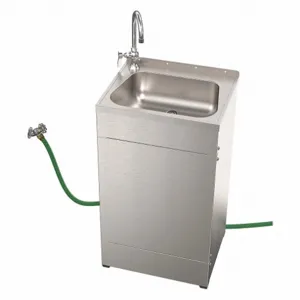 ACORN EPS1015-CS-F40 Portable Hand Washing Station, Single Manual Handle, 0.5 gpm Flow Rate | CJ3AUY 60JC30