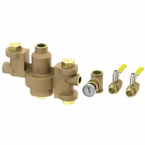 ACORN ET71-3-BVS-OTG Thermostatic Mixing Valve, ET71, Brass, 1 Inch Inlet Size, NPT Inlet, NPT Outlet | CN8AQN 444P90