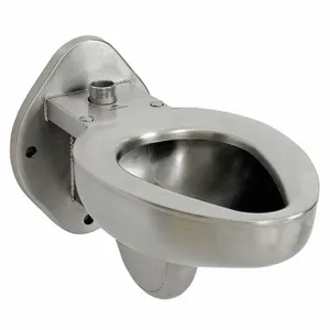 ACORN R2100-T-1 Prison Toilet, 12 Inch Rough-In, 1.28-1.6-3.5 Gallons per Flush, Elongated Bowl | CJ3BMV 26CT93