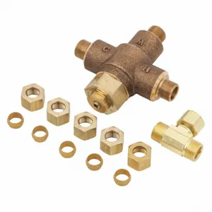 ACORN ST70-38-BCT Tempering Valve, Brass, 4 gpm Flow Rate, Compression Inlet, Compression Outlet | CJ3PUX 54EK56