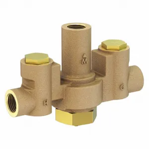 ACORN ST7069 Mixing Valve, Brass, 12 gpm Flow Rate, NPT Inlet, NPT Outlet, 1/2 Inch Inlet Size | CJ2VBH 54EK57