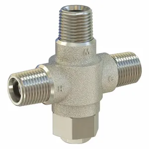 ACORN ST70CP-12 Tempering Valve, Brass, 4.5 gpm Flow Rate, NPT, 1/2 Inch Inlet Size | CJ3PVA 54EK58