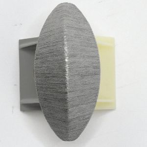 ACROVYN FR225OS410N Endkappe, Silber, 3/4 x 2-1/4 x 5/64 Zoll Größe | CF2HNW 55MC01