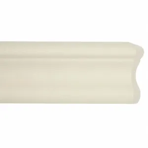 ACROVYN FR251100N Chair Rail, Eggshell, 114 Inch Length, 2-1/2 Inch Height, 3/4 Inch Thick | CF2NAC 55MA89