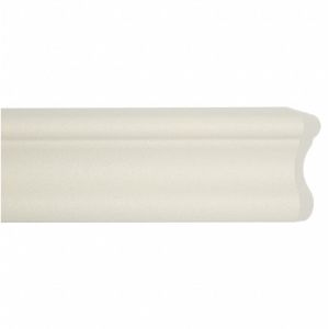 ACROVYN FR251934N Chair Rail, Pearl, 114 Inch Length, 2-1/2 Inch Height, 3/4 Inch Thick | CF2MZT 55MA86