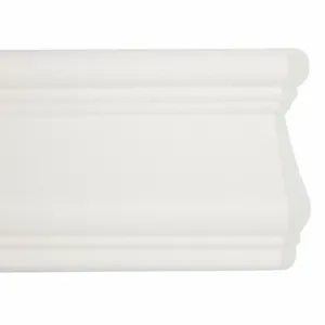 ACROVYN FR451949N Chair Rail, White, 114 Inch Length, 4-1/2 Inch Height, 1 Inch Thick | CF2MZN 55MA85