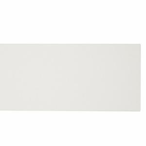 ACROVYN PP60T416949N Door Push Plate, 16 Inch Lg, 0.06 Inch Projection, Acrovyn, Push, White | CN8AZY 55MD17