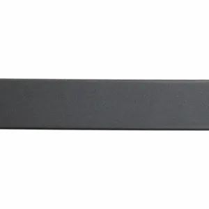 ACROVYN SCR40108N Crash Rail, Black, 240 Inch Length, 4 Inch Height, 5/64 Inch Thick | CF2KLX 55MA46