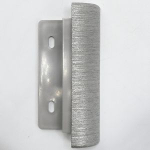 ACROVYN SCR40CAP410N Endkappe, Silber, 3/4 x 4 x 5/64 Zoll Größe | CF2HNU 55LU90