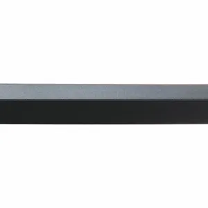 ACROVYN VA25010F108N Corner Guard, 120 Inch Height, 2-1/2 Inch Width, Black | CF2LLV 55LN21