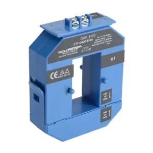 ACUAMP CTF-0400-5-SA AC Current Transformer, Split Core, 400A Primary, 5A Secondary | CV8DUN