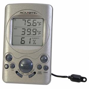 ACURITE 00219CA1 Digital Thermometer, Indoor/Outdoor, 16% To 98% Rh, Indoor Temp, Humidity/Outdoor Temp | CN8BML 53DP81