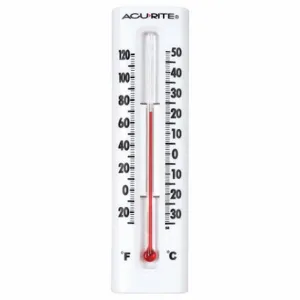 ACURITE 00338A2 Indoor and Outdoor Thermometer, 6.5 Inch | CN8BMT 51XJ27