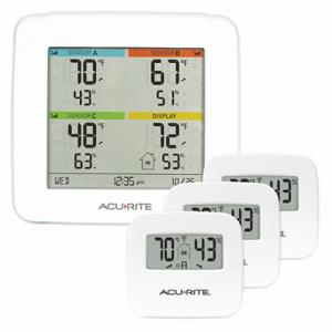 ACURITE 01095M Wireless Weather Station, Indoor, 1% to 99% RH, Outdoor Humidity/Temp | CN8BNA 53DP94