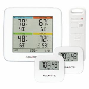 ACURITE 01096M Wireless Weather Station, Indoor, 1% to 99% RH, Outdoor Humidity/Temp | CN8BNC 53DP95