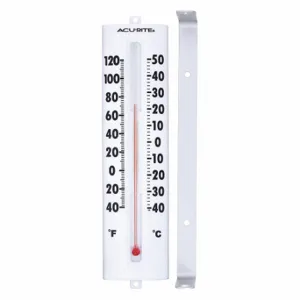 ACURITE 3LPD7 Analog Thermometer, Wall-Mount, -40 Deg to 120 Deg F/-40 Deg to 50 Deg C | CN8BMH