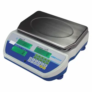 ADAM EQUIPMENT CCT16 Bench Scale, 35 lb Wt Capacity, 8 1/4 Inch Weighing Surface Dp, g/kg/lb, 0.5 g/0.001 lb | CV2RCZ 54YN28