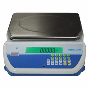 ADAM EQUIPMENT CKT16 Bench Scale, 35 lb Wt Capacity, 8 1/4 Inch Weighing Surface Dp, g/kg/lb, 0.5 g/0.001 lb | CV2RCQ 54YN34