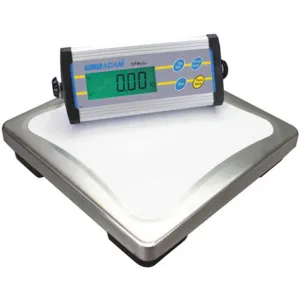 ADAM EQUIPMENT CPWPLUS200 Weighing Scale Stainless Steel Platform 440 Lb. Capacity | AF3UWK 8DG44