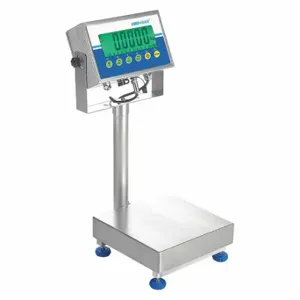 ADAM EQUIPMENT GGS16a Bench Scale, 16 lb Wt Capacity, 9 3/4 Inch Weighing Surface Dp, g/Kg/lb/lb/oz/oz, 0.5 g | CV2RCJ 54YN43