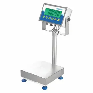 ADAM EQUIPMENT GGS35a Bench Scale, 35 lb Wt Capacity, 9 3/4 Inch Weighing Surface Dp, g/kg/lb/lb/oz/oz, 1 g | CV2RCT 54YN44