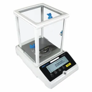 ADAM EQUIPMENT SAB414i Compact Bench Scale, 410 G Capacity, 0.0001 G Scale Graduations | CN9GRJ 54YN57