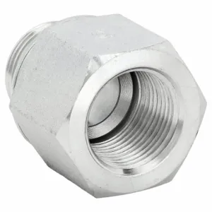 ADAPT-ALL 9035-1616 Hydraulic Hose Adapter, 1 x 1 Inch Fitting Size, Male x Female, BSPP x NPT, Rigid | CN8BUV 55DT63