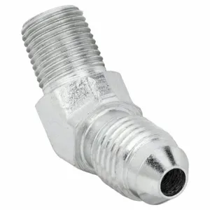 ADAPT-ALL 9064-1616 Hydraulic Hose Adapter, 1 x 1 Inch Fitting Size, Male x Male, JIC x BSPT, Rigid | CN8BVF 55DU12