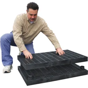 ADD-A-LEVEL A9624A Modular Work Platform, Plastic, Perforated | AC2KDM 2KUW4