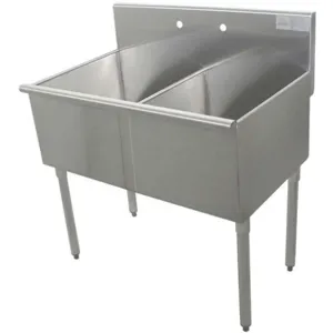 ADVANCE TABCO 4-42-48 Utility Sink Stainless Steel 48 Inch Length | AA3RZH 11U346