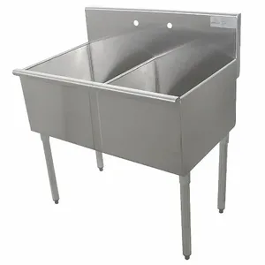 ADVANCE TABCO 4-42-48 Utility Sink Stainless Steel 48 Inch Length | AA3RZH 11U346