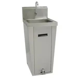 ADVANCE TABCO 7-PS-18 Hand Sink, Pedestal Mounted Base, 14 X 16 Inch F-To-B X 6 Inch D Bowl | CD7NKK