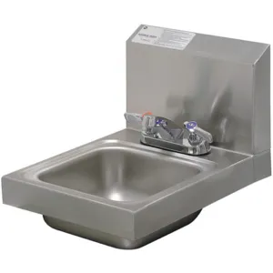 ADVANCE TABCO 7-PS-22 Lavatory Sink Splash Stainless Steel | AF9EHK 29VK75