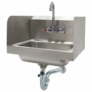 ADVANCE TABCO 7-PS-40 Hand Sink Wall 17-1/4 Inch Length 15-1/4 Inch Width | AF3QJP 8AX66