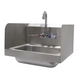 ADVANCE TABCO 7-PS-66W Hand Sink, Wall Mounted, 14 X 10 Inch F-To-B X 5 Inch D Bowl | CD7NMC