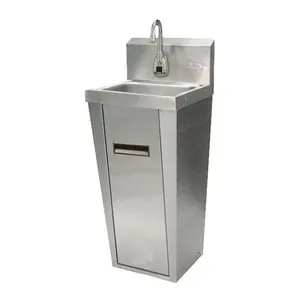 ADVANCE TABCO 7-PS-91 Hand Sink, Pedestal Mounted Base, 14 X 10 Inch F-To-B X 5 Inch D Bowl | CD7NMX