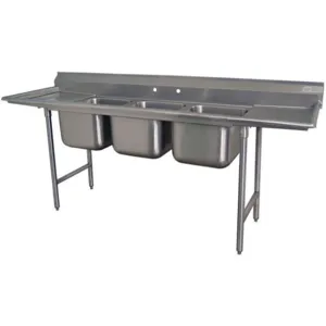 ADVANCE TABCO 9-3-54-24RL Scullery Sink With Drainboards 103 Inch Length | AF4FJM 8UTJ9